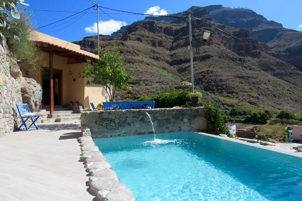 Villa Casa con piscina privada en Cercados de Espino Las Casillas  Exterior foto